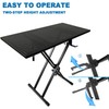 JILLSKY JILLSKY DJ Table Stand Audio Mixer Stand Portable booth