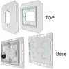 iMBAPrice IMBA-8081F Non- Metallic Universal Siding Block for Light Fixtures