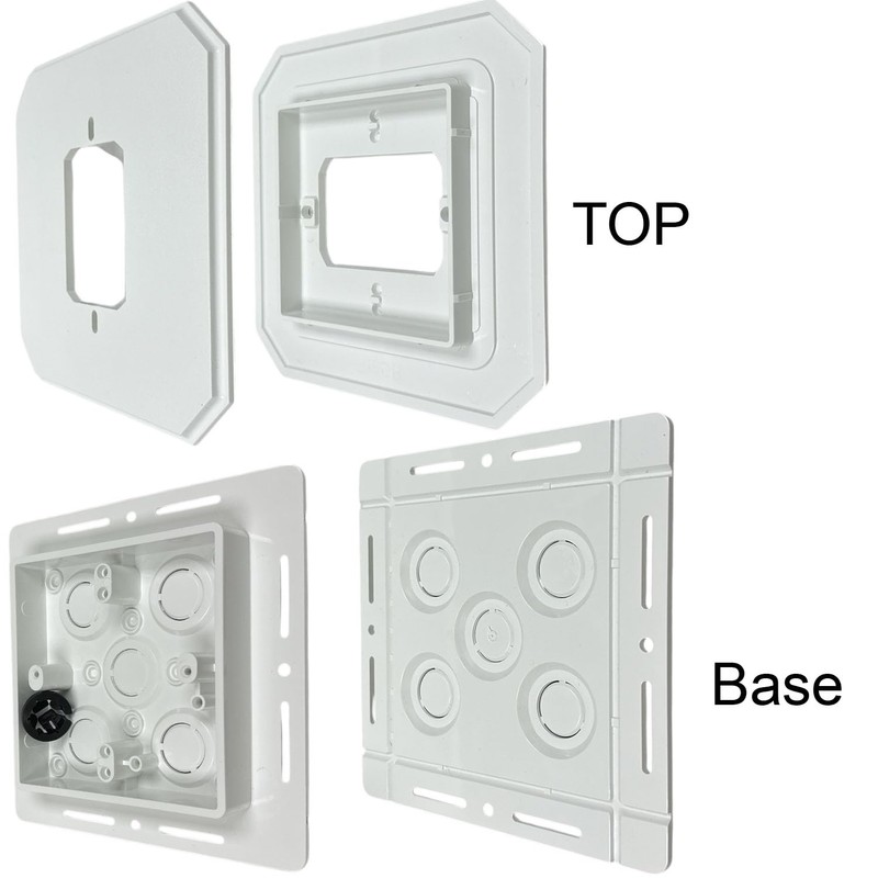 iMBAPrice IMBA-8081F Non- Metallic Universal Siding Block for Light Fixtures