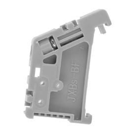 Pack of 50 35 mm DIN Rail Terminal Block, Grey DIN Rail Stopper Mounting Clip Connection Block (Model 12)