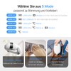 HubiCare Augenmassagegerät Pro mit Wärme & Kühlung, 3D Airbag Vibration,