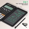 Rechargeable Scientific Calculator for Students, 991ES MAX Foldable Science Calculator