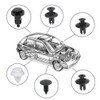 Grapa Kit Automotriz Universal Surtido Estuche Clips de Retenedores Coche