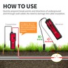 RAINLEOTI Underground Wire Locator,Rechargeable Underground Cable Locator Buried Wire Locator