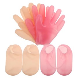 Healeved Calcetines Hidratantes de Silicona Set de Mascarilla Pies para Exfoliación Profunda y Protección para Pies Secos Ideales en Salones de...    