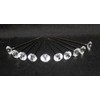 10 x DIAMANTIE LAPEL PINS IDEAL FOR CORSAGE'S, BUTTON HOLES
