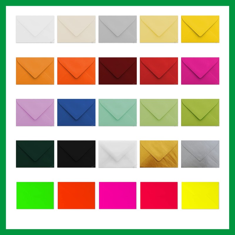 Envelopes B6 DIN 12.5 x 17.6 cm Neon Pink with