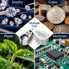 40X Jewelry Loupe for Close-Up Inspection – LED & UV