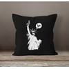 MoonWorks Cushion Cover Statue of Liberty Statue 40 x 40