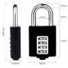 Heavy Duty 4 Digit Combination Lock,PadlockCombination Lock,Indoor and Outdoor Lock,Set