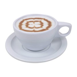 Fake Cafe Coffee Latte Cup & Saucer