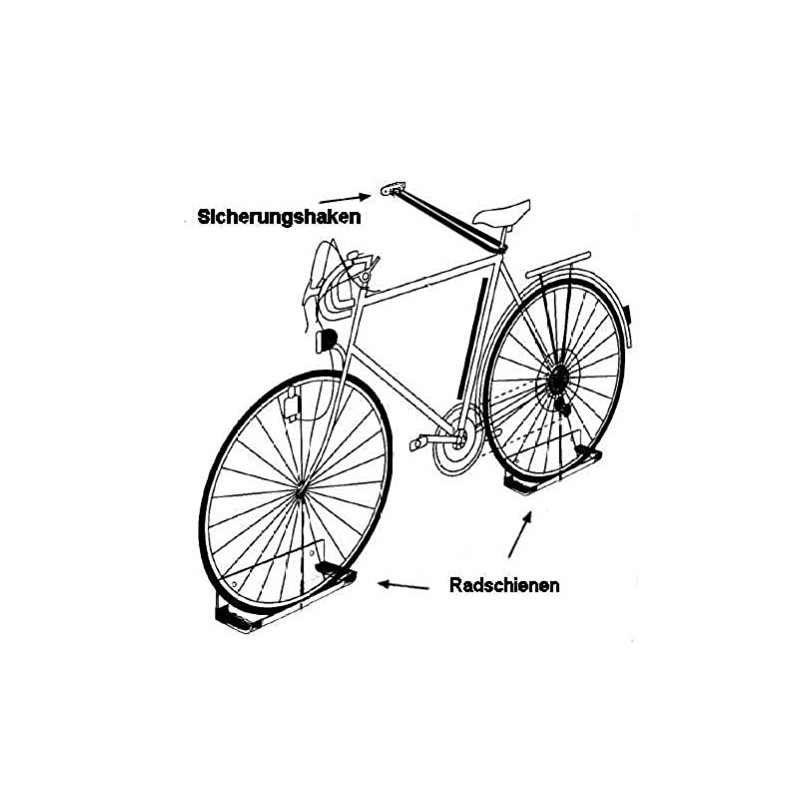 '"Professional II by Eckla Bicycle WALL HOLDER – MADE IN