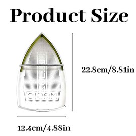 Iron Cover, Aluminum Ironing Cover, Non Stick Iron Shoe for Family Fabrics, Cloth, Garment