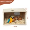 Zyiphor Nesting Box Budgie Breeding Box Bird Breeding Box Wooden