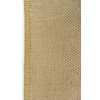 Goldstream Point 90 Inch Round Natural Brown Polyester Burlap Tablecloth