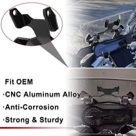 xitomer GPS Bracket Navigator Mount Fit for R1200RS 2014 2015 2016 R1200RS 2017 2018 GPS Mount Sat Nav Mount