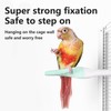 Parrot Perch with Rough Surface for Beak and Claw Trimming