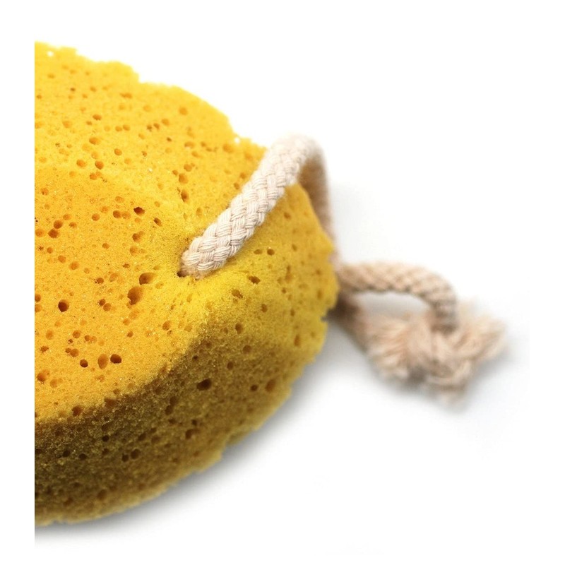 Basicare Bath Sponge (Sea Sponge Shaped) with Hanging Cord