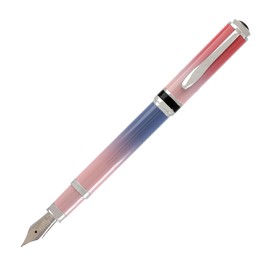 Monteverde USA Innova Ombre Fusion Charm (Violet/Pink/Magenta Gradient Finish) Fountain Pen - Omniflex Nib, Refillable, Gift Case, Luxury Pen