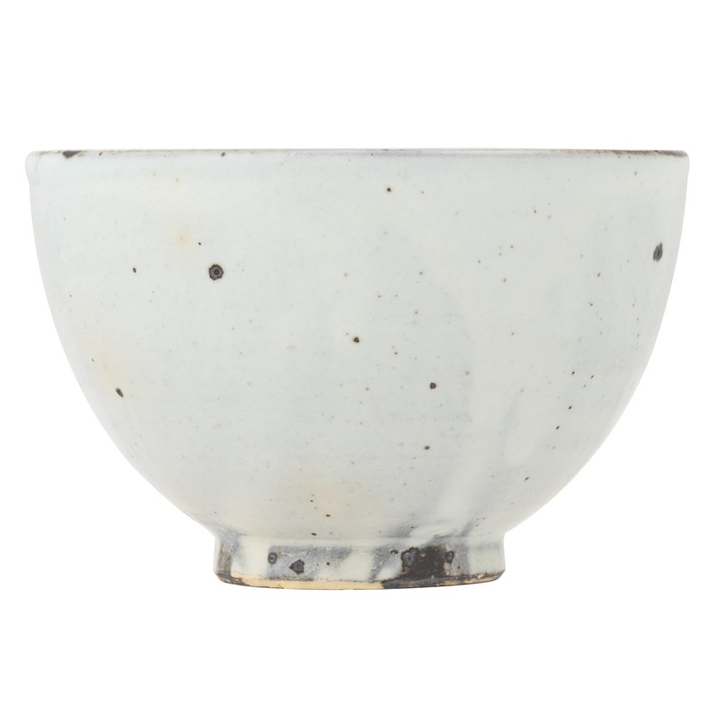 Marui Pottery MR-3-4213 Shigaraki Ware Hechamon Soup Bowl, Diameter Approx.