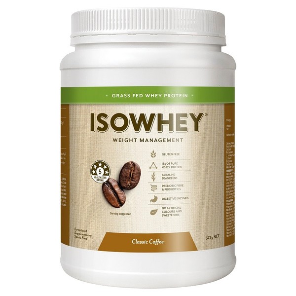 IsoWhey Weight Management - Classic Coffee 672g