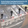 Replacement WB02X24790 Gas Stove Grate Bumpers Rubber Feet for GE