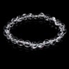 Gold Stone Crystal Bracelet, Iris Quartz, Natural Rainbow Included, 0.3