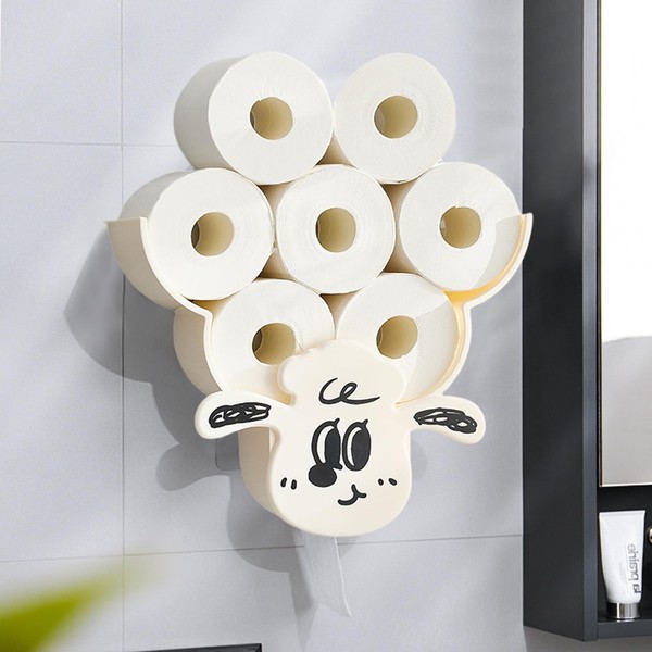 Toilet Paper Holder Sheep Toilet Paper Holder, Stackable Toilet Paper