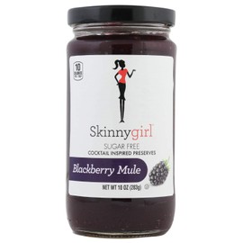 Skinnygirl Sugar Free Preserves, Blackberry Mule, 10 Oz (Pack Of 6)