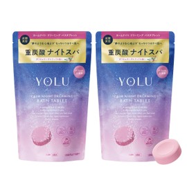 YOLU Yol | Bath Salts Calmnight Dreaming Bath Tablets 6 Count Set of 2