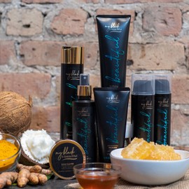 My Black is Beautiful Intense Recovery Treatment, Sulfate Free, for Curly and Coily Hair with Coconut Oil, Honey and Turmeric, 9.6 Fl Oz