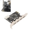 PCIe to USB2.0 Expansion Card 4 Ports 4 Pin Power