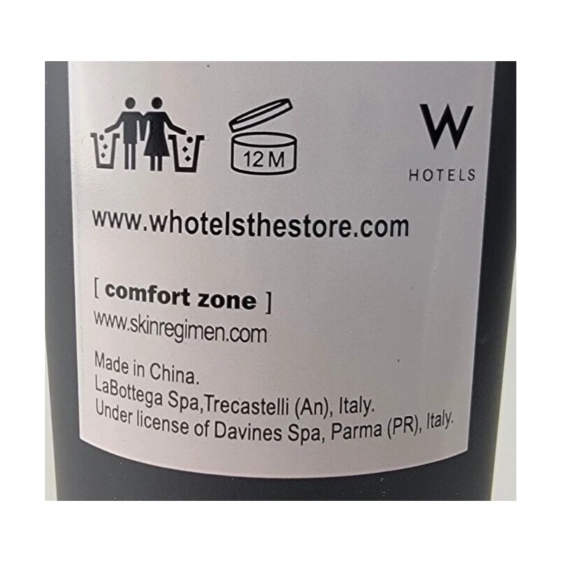 Davines (50 Pack) W Hotel Skin Regimen Body Cream Davines