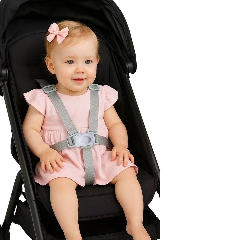 PandaEar High Chair Straps, Adjustable Baby Highchair 5 Point Harness