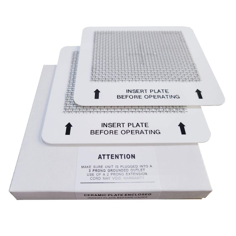 LUFUTATECH Universal Ceramic Ozone Plates for Generic Ozone Generators Washable