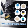 BUGUUYO 20pcs Detail Polishing Sponge Set Cone Shaped Buffing Heads