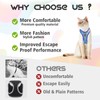 Cat Harness and Leash Set Stylish Escape Proof Cat Vest