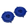 1 Pair NAB Hub Adapters Professional Reel to Reel Tape
