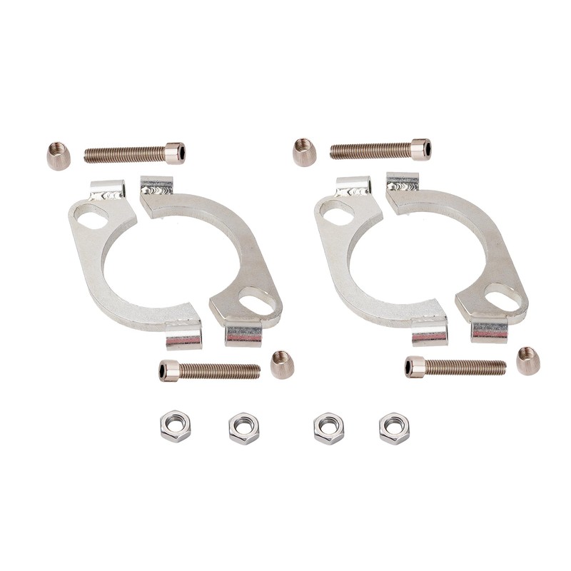 Jxsaboorle 2 Sets 2-1/2 Inch Split Exhaust Flange Repair Kit,2