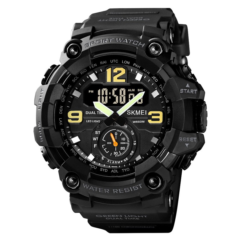 Men's Digital Sport Watch SKMEI Classic 5ATM Waterproof Sport Watch