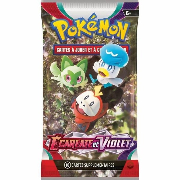 Pokémon Booster Scarlet and Purple Series 1 (EV01) | Board Game | Collectible Cards | Ages 6+ | POEV02