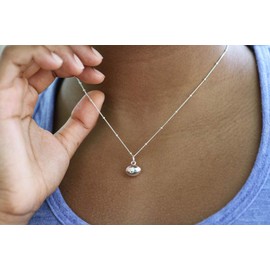 Chelsea Charles Football Charm Necklace - Silver