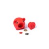 Soft Rubber Body Piggy Bank with Vibrant Colors, Novelty Money