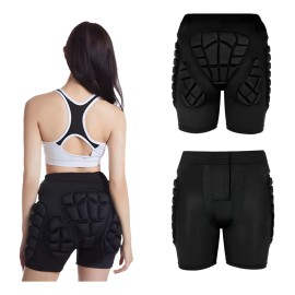 Protectore De Cadera Almohadillas Para Orejas De Goma Negro