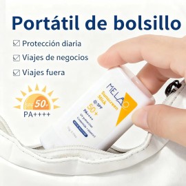 Bloqueador Solar Barra Spf 50+ Uv Defender Refrescante 15g