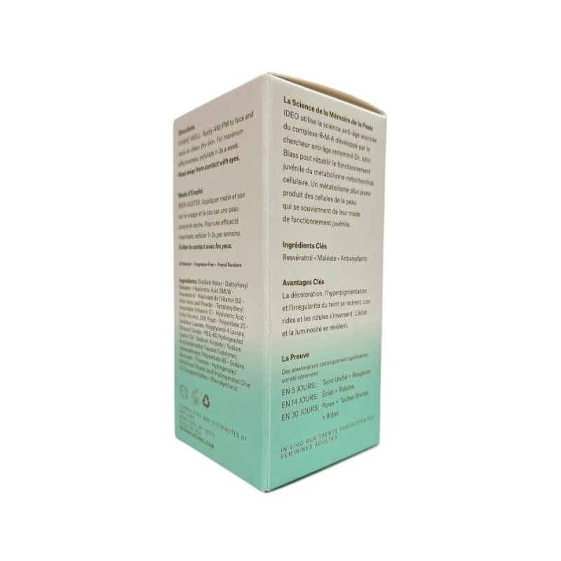 Ideo Skin Memory Serum 30 ml/1oz - New In Box