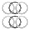 uxcell 2 Sets AXK7095+2AS Thrust Needle Roller Bearings with Washers,