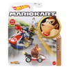 Hot Wheels Mario Kart Die-Cast Character Cars Collection, 6-Pack Set,