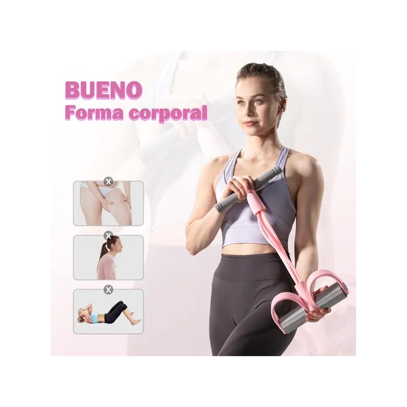 Banda De Resistencia Con Pedales Para Mujeres Para Adelgazar