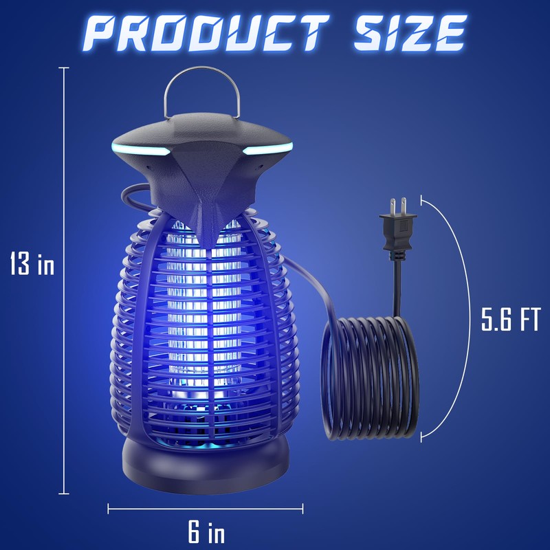 Bug Zapper Outdoor for Mosquito Flies - Electric 4000V Powerful